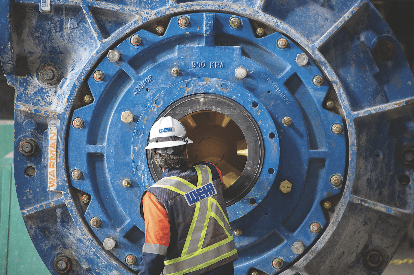Manufacturing facility representing ICT transformation in global mining equipment production